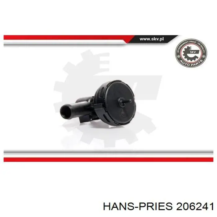 Кран печки 206241 Hans Pries (Topran)