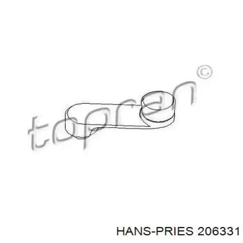 206331 Hans Pries (Topran) Ручка стеклоподъемника переднего