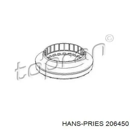 206450 Hans Pries (Topran) подшипник опорный амортизатора переднего