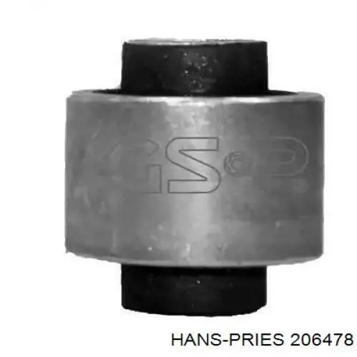 Сайлентблок цапфы задней 206478 Hans Pries (Topran)