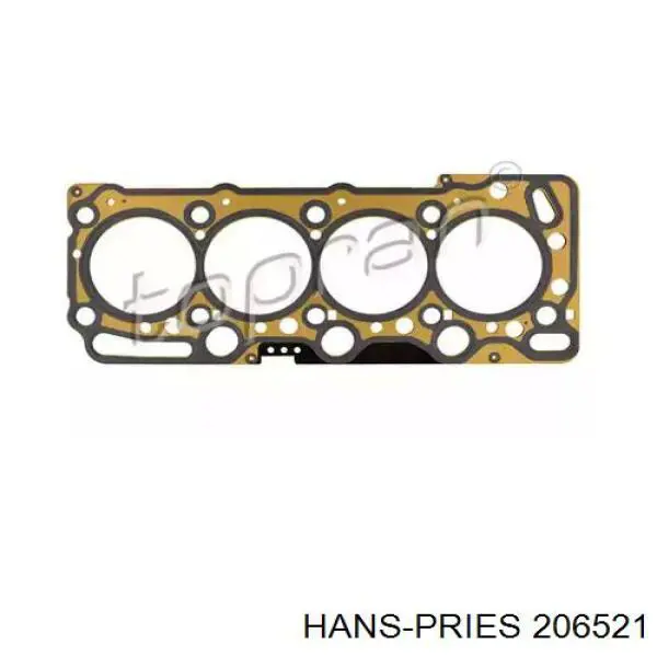 Прокладка головки блока цилиндров (ГБЦ) HANS PRIES 206521