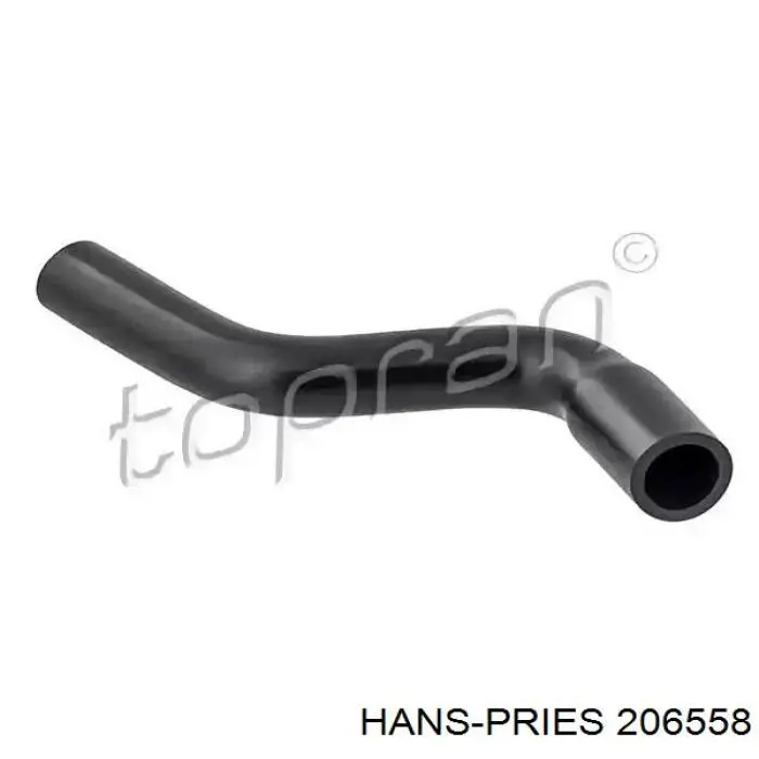 206558 Hans Pries (Topran) патрубок вентиляции картера (маслоотделителя)
