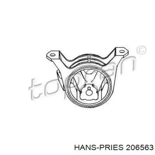 Правая подушка двигателя 206563 Hans Pries (Topran)