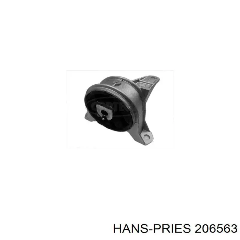 Правая подушка двигателя 206563 Hans Pries (Topran)