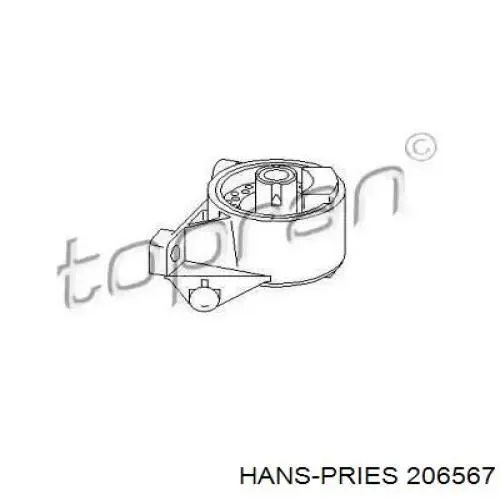 Передняя опора двигателя 206567 Hans Pries (Topran)