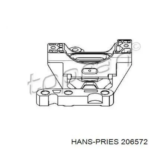 Подушка двигателя 206572 Hans Pries (Topran)