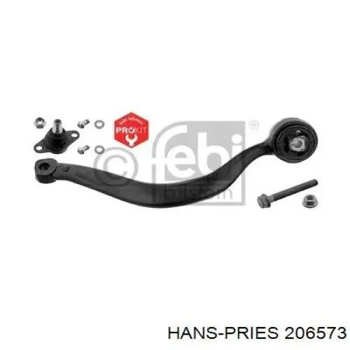 Правая подушка двигателя 206573 Hans Pries (Topran)