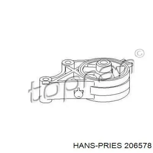 Передняя опора двигателя 206578 Hans Pries (Topran)