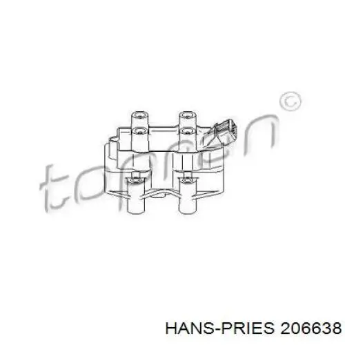 Катушка зажигания 206638 Hans Pries (Topran)