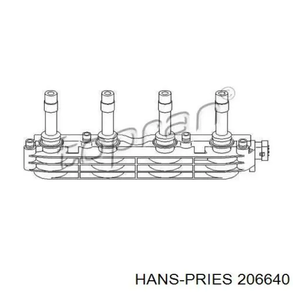 206640 Hans Pries (Topran) катушка
