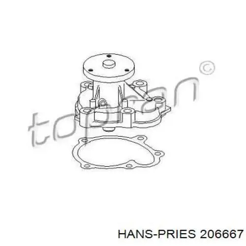 Помпа 206667 Hans Pries (Topran)