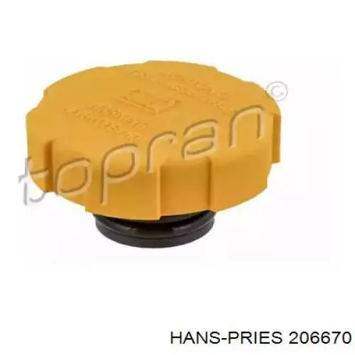 Крышка расширительного бачка Hans Pries (Topran) 206670 цена, от 4.62 USD