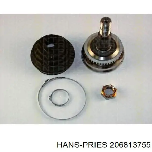206813755 Hans Pries (Topran) шрус наружный передний