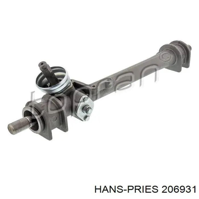 Гофра расходомера воздуха Hans Pries (Topran) 206931 цена, от 12.39 USD