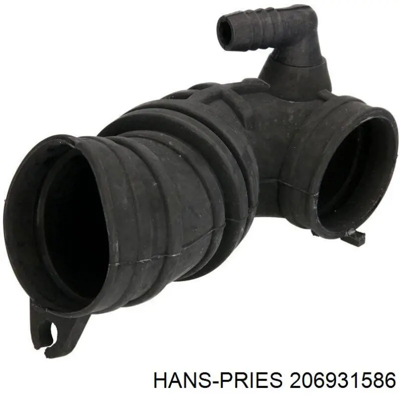 206 931 586 Hans Pries (Topran) патрубок воздушный, расходомера воздуха