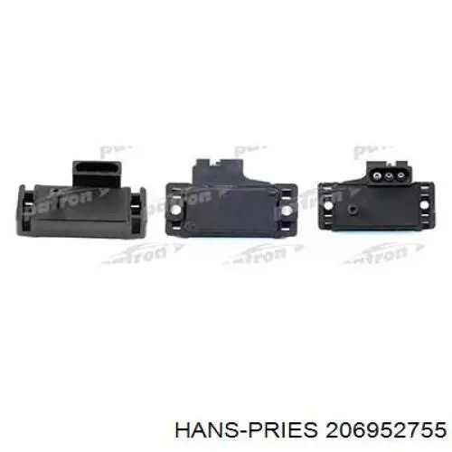 Датчик абсолютного давления 206952755 Hans Pries (Topran)
