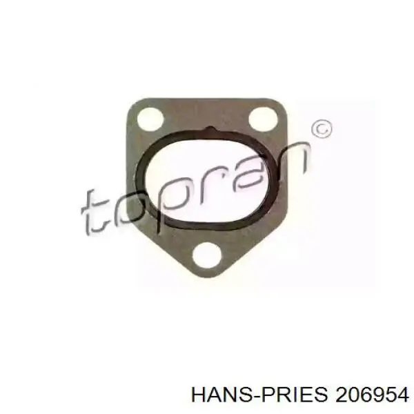 Junta De Turbina De Gas Admision, Kit De Montaje 206954 Hans Pries (Topran)