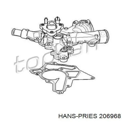 Помпа 206968 Hans Pries (Topran)