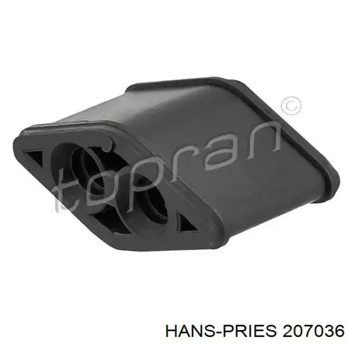 207036 Hans Pries (Topran) подушка крепления радиатора верхняя