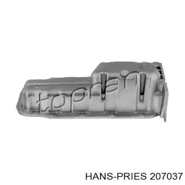 207 037 Hans Pries (Topran) поддон масляный картера двигателя
