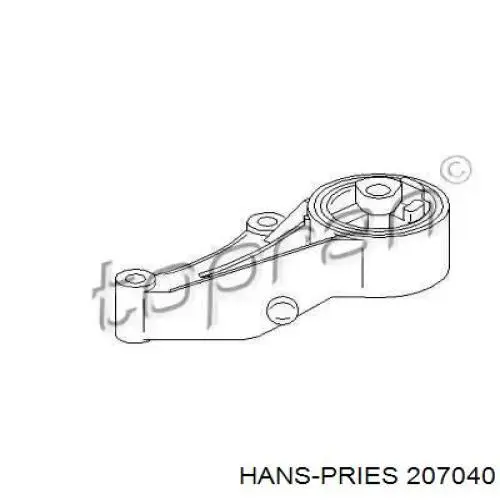 Передняя опора двигателя 207040 Hans Pries (Topran)