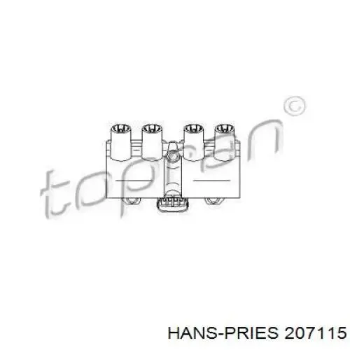 Катушка зажигания 207115 Hans Pries (Topran)