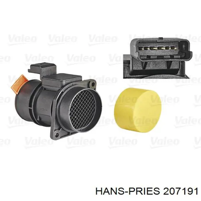 Датчик массового расхода воздуха Hans Pries (Topran) 207191 цена, от 52.99 USD