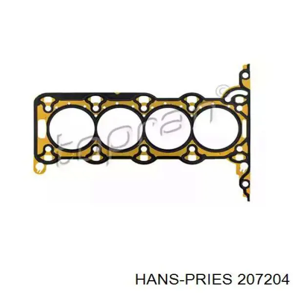 Прокладка головки блока цилиндров (ГБЦ) HANS PRIES 207204