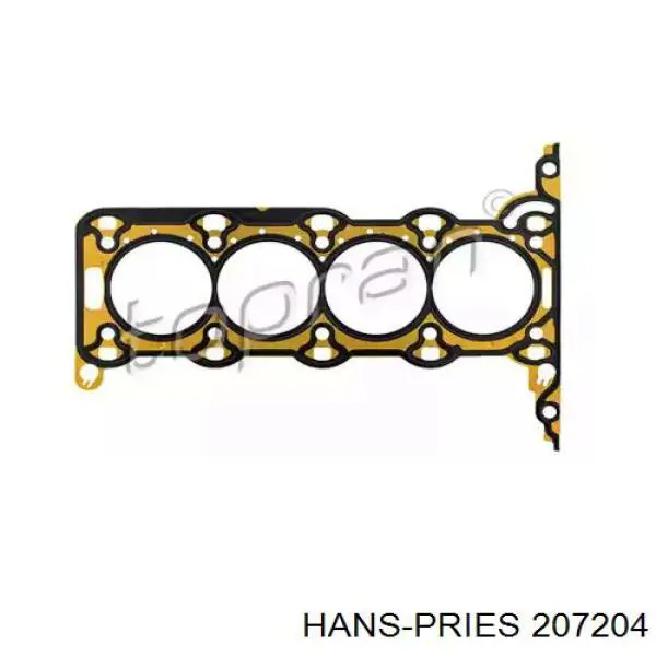 Прокладка ГБЦ 207204 Hans Pries (Topran)