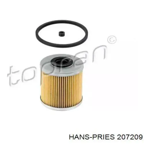 Фильтр топливный HANS PRIES 207209