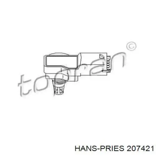207421 Hans Pries (Topran) датчик давления наддува