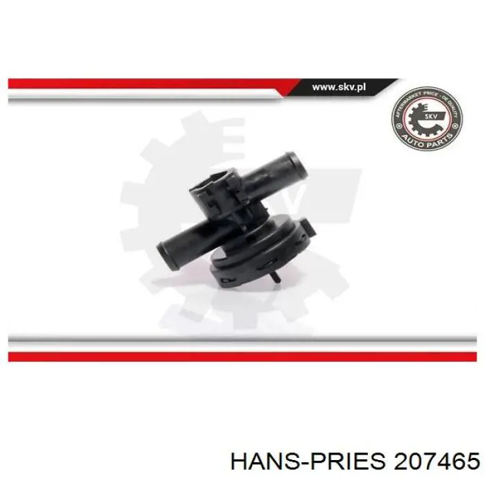 Купить 207465 Hans Pries (Topran) Кран печки
