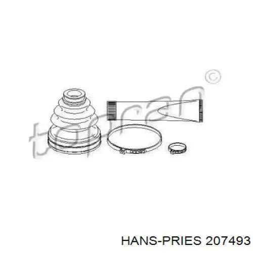 Пыльник ШРУСа внутренний 207493 Hans Pries (Topran)