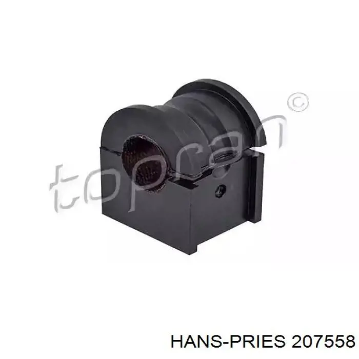 207558 Hans Pries (Topran) bucha de estabilizador dianteiro
