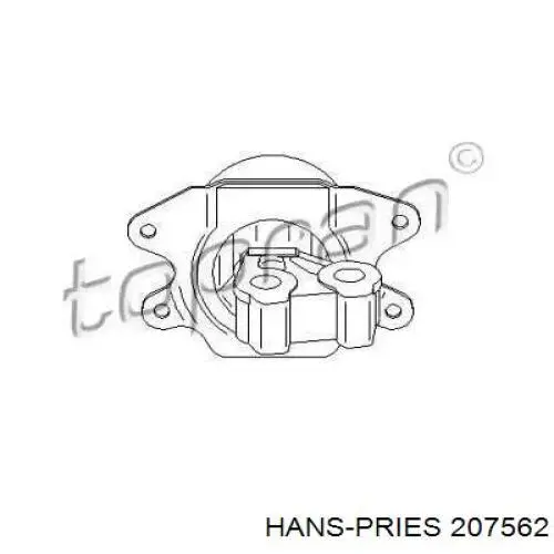 Левая подушка двигателя 207562 Hans Pries (Topran)