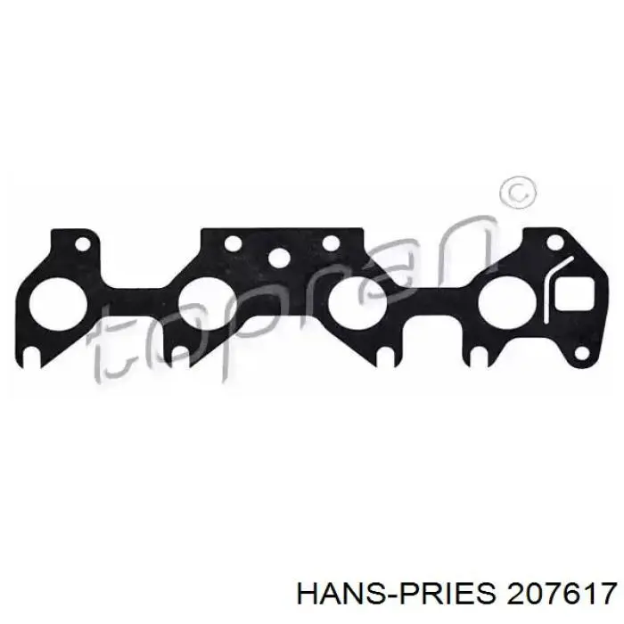 Vedante de tubo coletor de admissão Hans Pries (Topran) 207617 preço, a partir de 4,42 USD