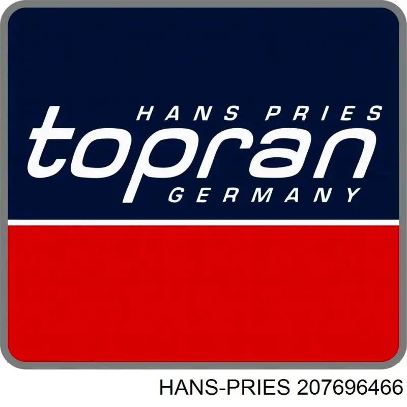207 696 466 Hans Pries (Topran) ремкомплект суппорта тормозного заднего