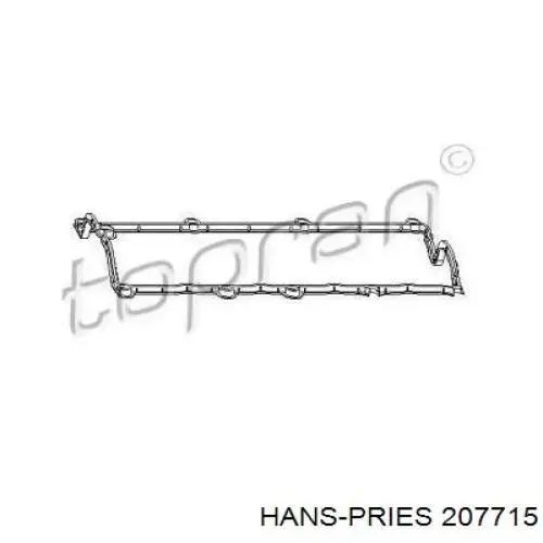 Прокладка клапанной крышки 207715 Hans Pries (Topran)