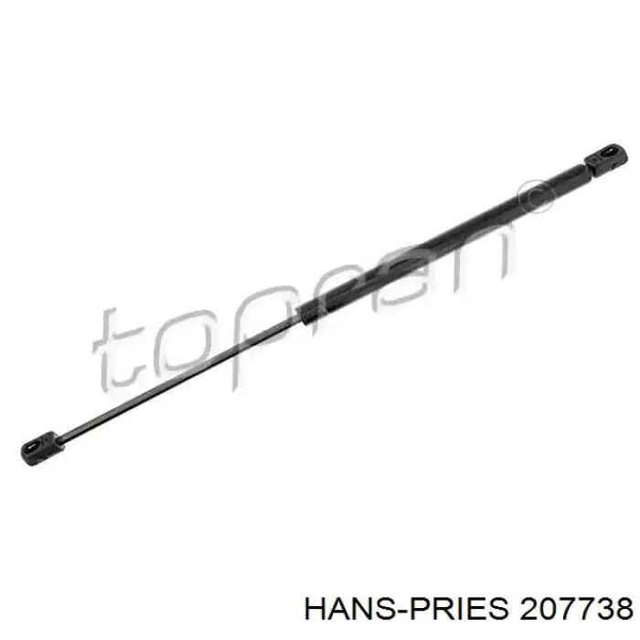 207738 Hans Pries (Topran) Амортизатор крышки багажника
