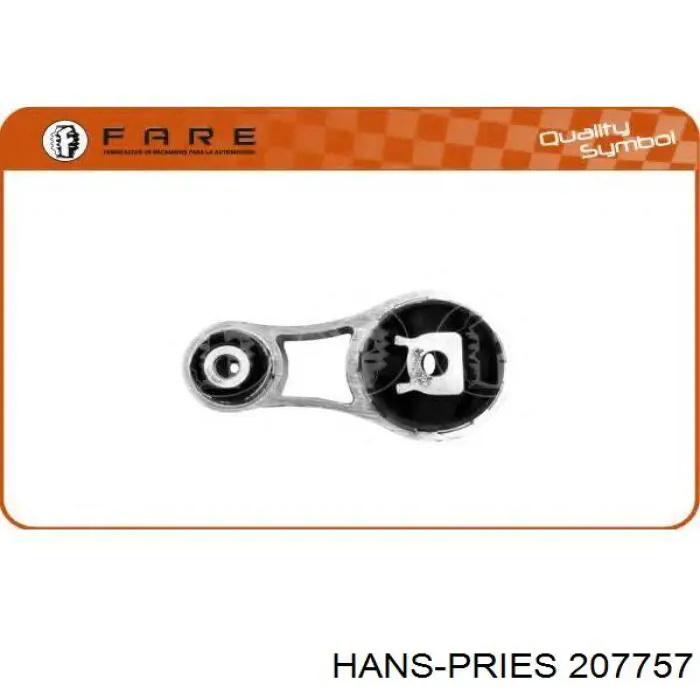 Купить 207757 Hans Pries (Topran) Гидроопора двигателя задняя