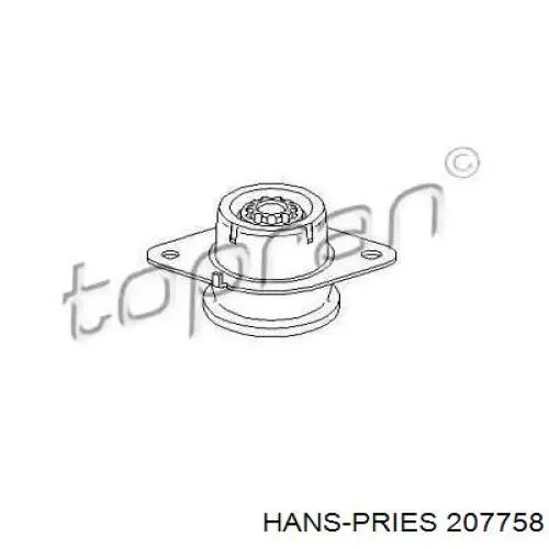 Левая подушка двигателя 207758 Hans Pries (Topran)