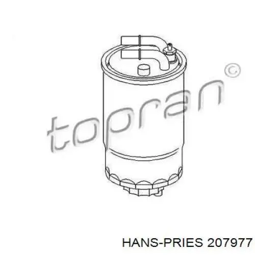 Топливный фильтр 207977 Hans Pries (Topran)