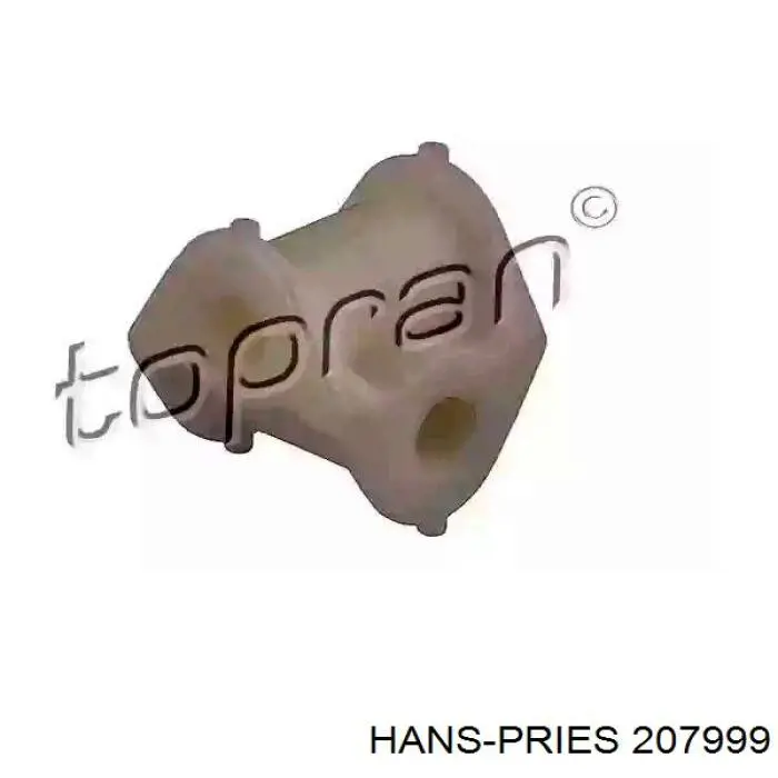 207999 Hans Pries (Topran) втулка механизма переключения передач (кулисы)