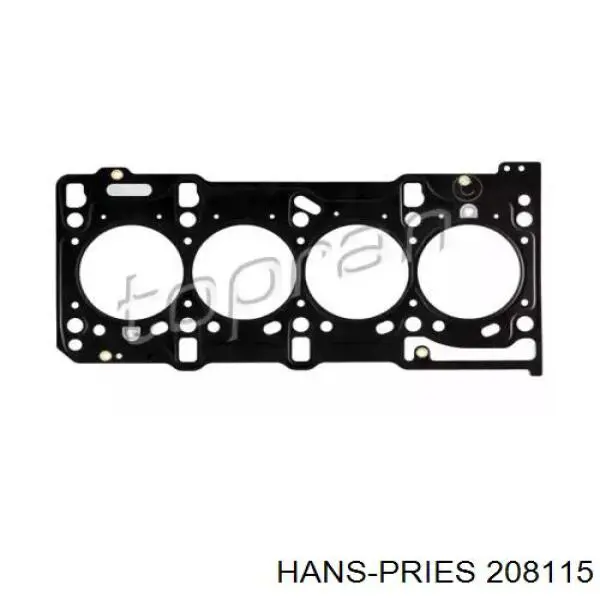 Прокладка головки блока цилиндров (ГБЦ) HANS PRIES 208115