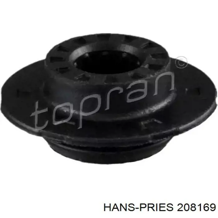 208169 Hans Pries (Topran) кронштейн (подушка крепления радиатора нижний)