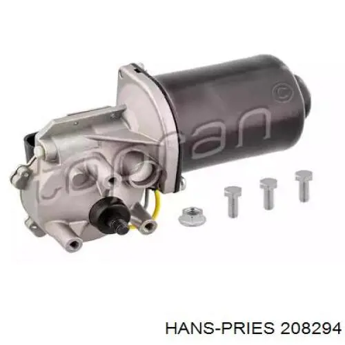 208 294 Hans Pries (Topran) мотор стеклоочистителя лобового стекла