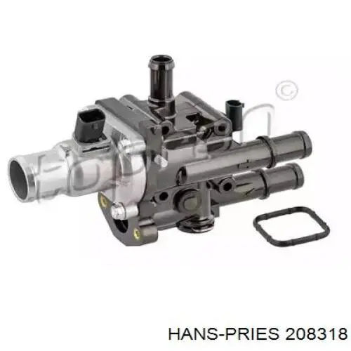 Кожух термостата Hans Pries (Topran) 208318 цена, от 66.62 USD