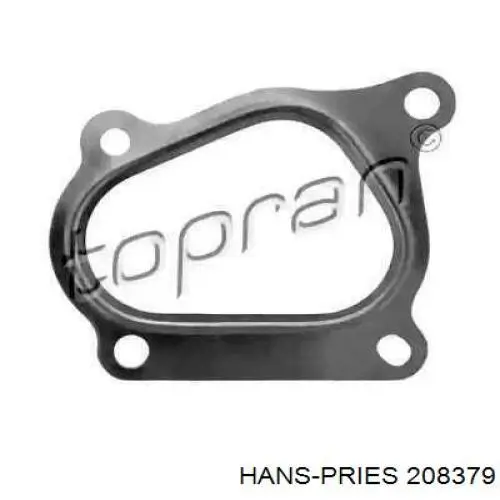 208379 Hans Pries (Topran) прокладка турбины выхлопных газов, выпуск
