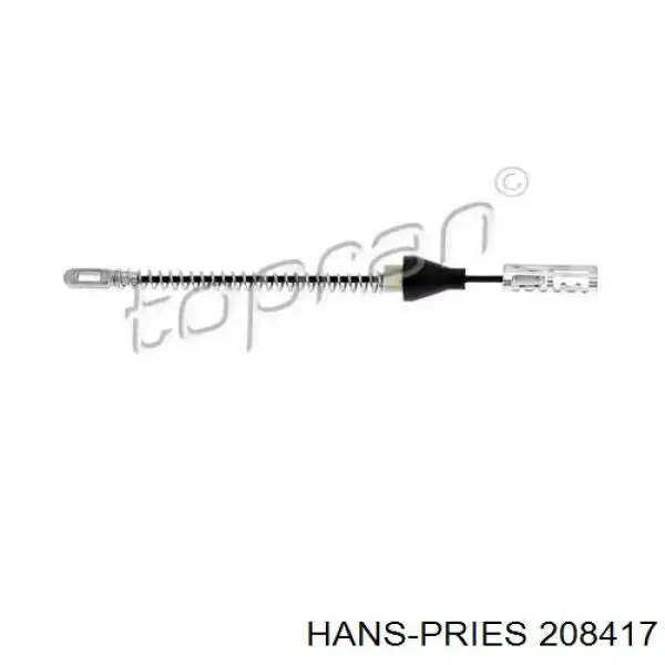 Задний трос ручника 208417 Hans Pries (Topran)