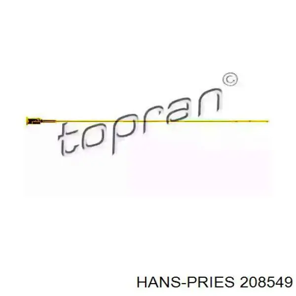 208549 Hans Pries (Topran) sonda (indicador do nível de óleo no motor)